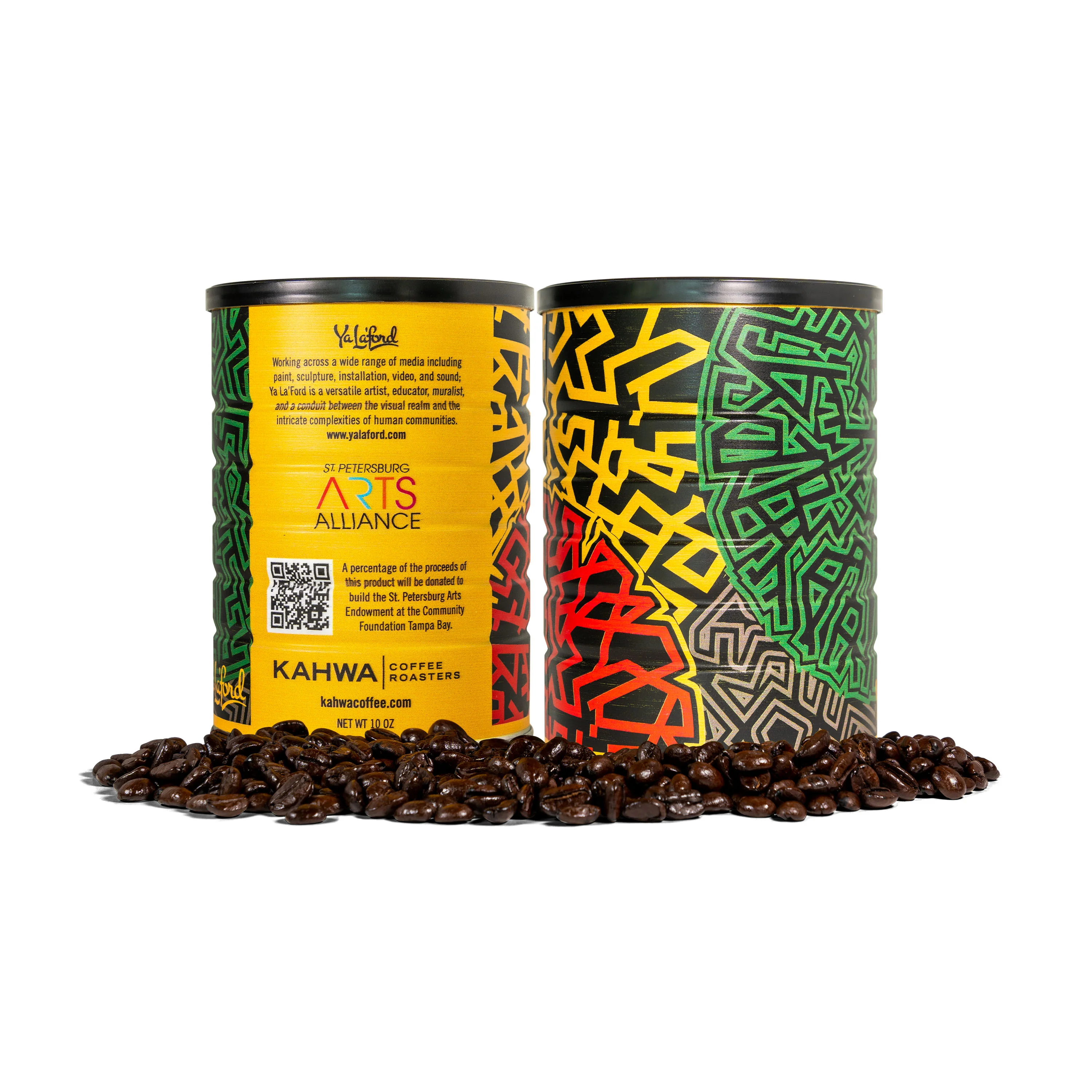 Art Coffee Canister Ya La'Ford - Image 3
